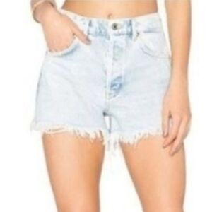 AGOLDE Jaden High Rise Cut Off Shorts Size 26